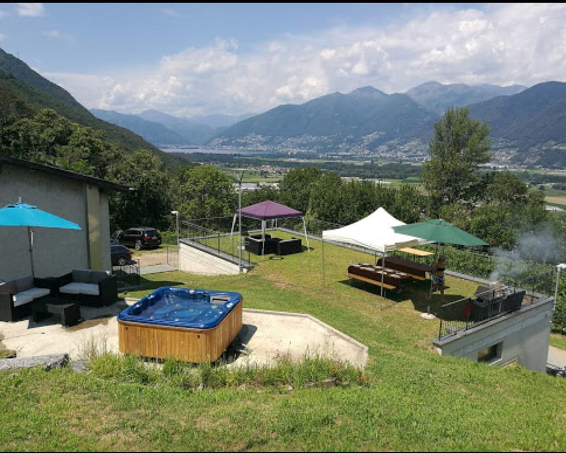 Bed and Breakfast Viva Bacco Gambarogno Exterior foto